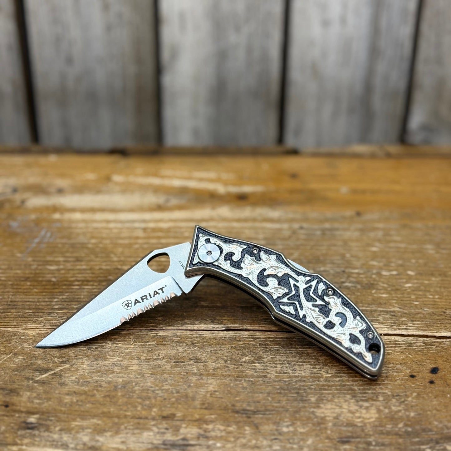 Ariat Folding Knife Hybrid Blade | Large