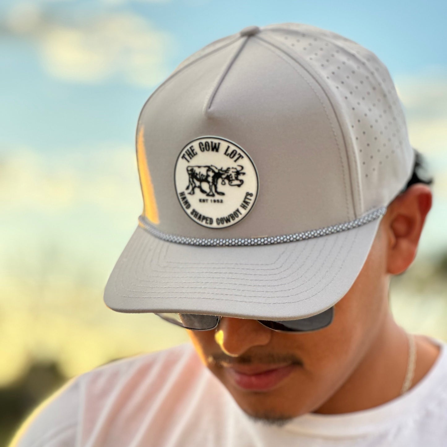 Bogey Performance Hat | Grey I Fits up to size 7 7/8