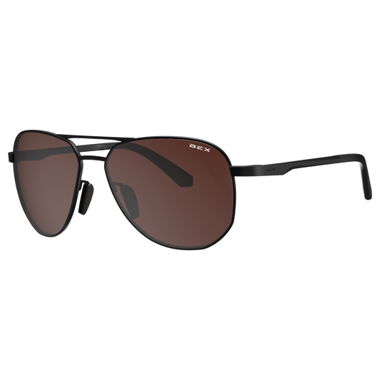 BEX Sunglasses| Welvis Black Brown Silver