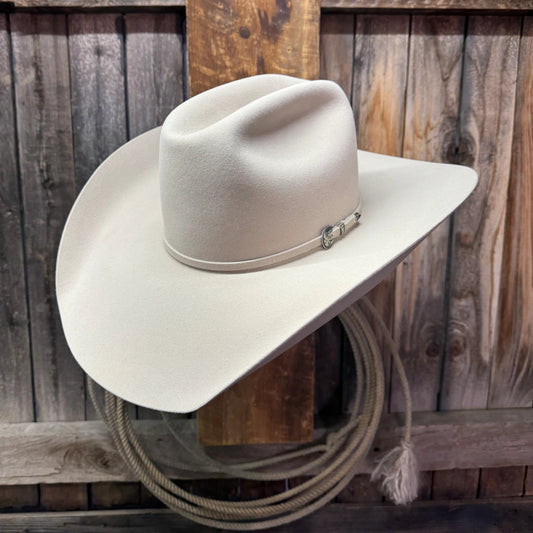 Rodeo King 30X 4 1/2“ Brim | Vientre plateado