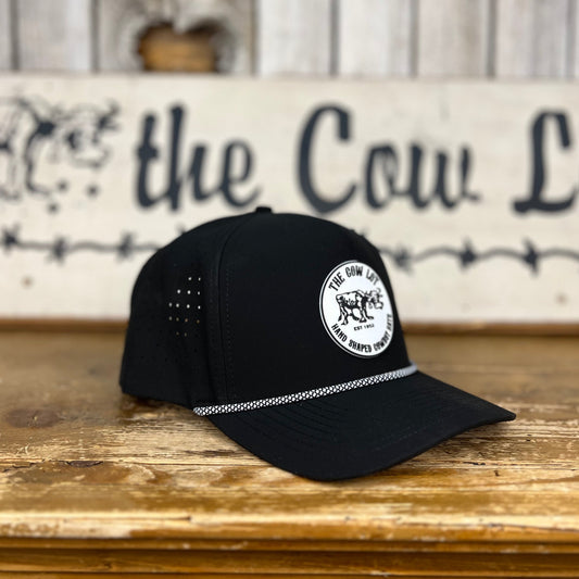 Bogey Performance Hat | Black I Fits up to size 8