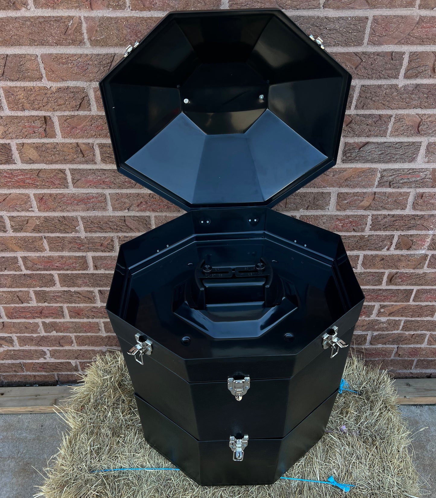 Triple Western Hat Can | Black