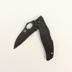 Ariat Folding Serrated Knife | Large Black