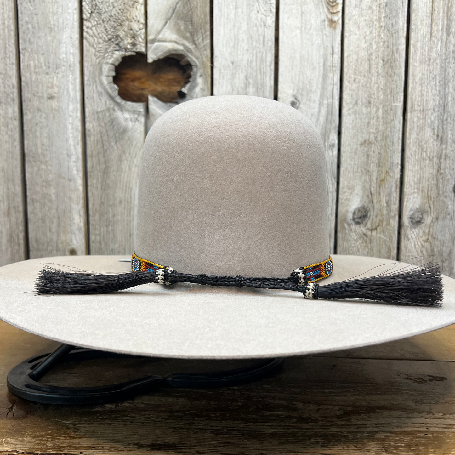 Hat Band | 1/2" Bright Ribbon w/ Tassel Multi