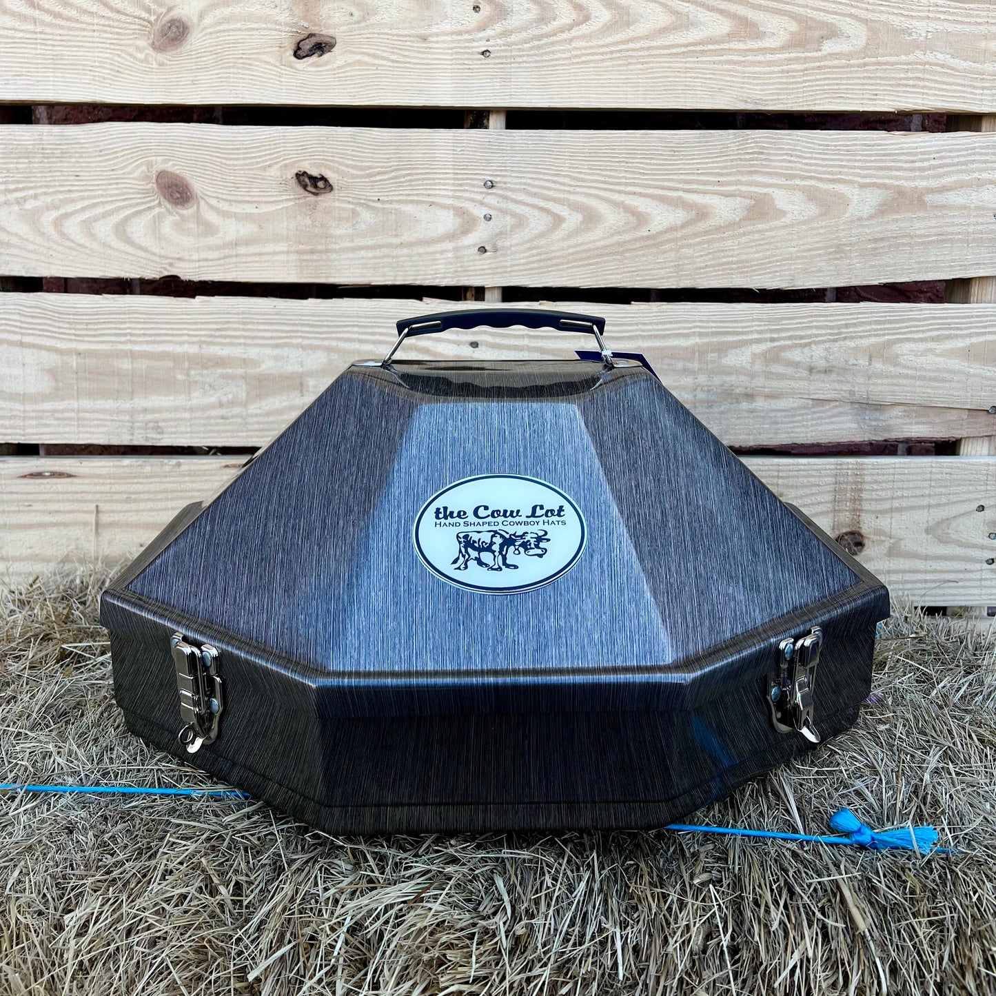 Designer Western Hat Can | Champagne