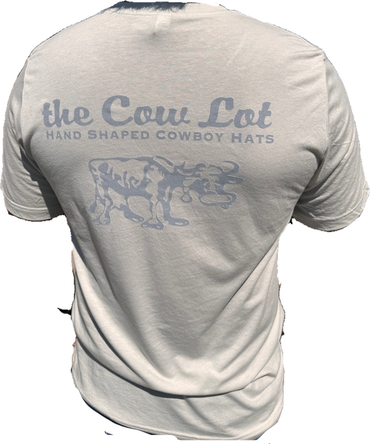 The Cow Lot Tee Shirt | Cement Triblend
