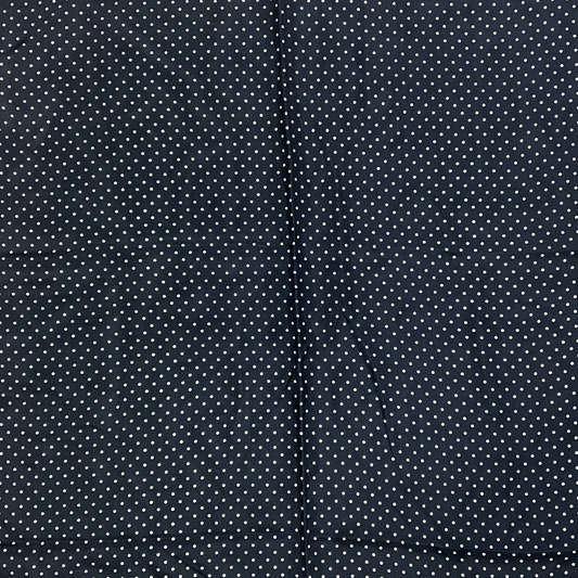 Wild Rag Polka Dot Black 20"