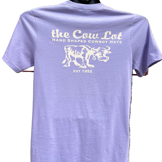 The Cow Lot Tee Shirt | Lilac