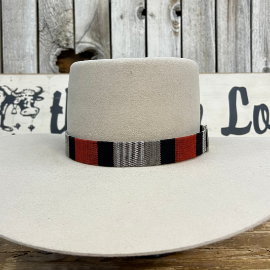 Hatband HB32-04 | 1" Tapestry w/ Side Concho FINAL SALE, NOT RETURNABLE