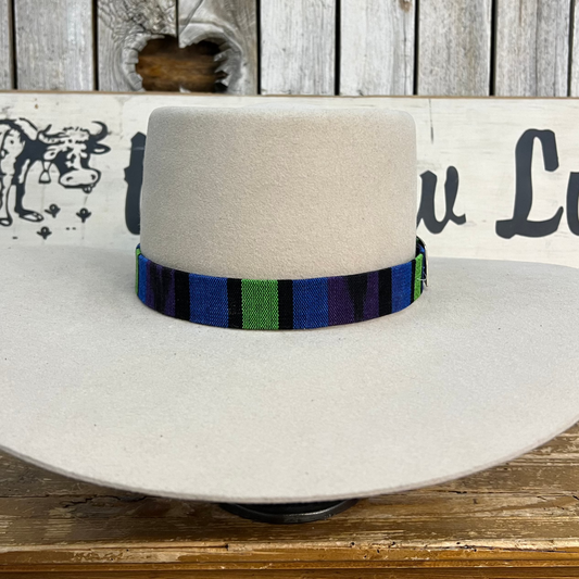 Hatband HB32-13 | 1" Tapestry w/ Side Concho FINAL SALE, NOT RETURNABLE