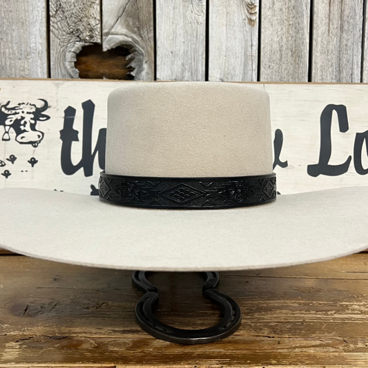 Hatband LC-68 | Leather Thunderbird SW Black FINAL SALE, NOT RETURNABLE