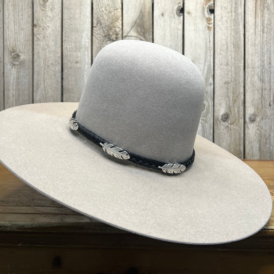 Hat Band |Silver Wing Feather