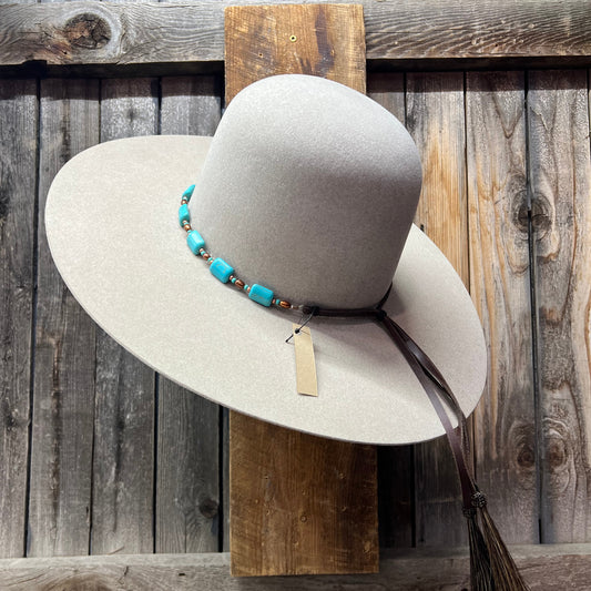 Hat Band | Ginger Turquoise Howlite