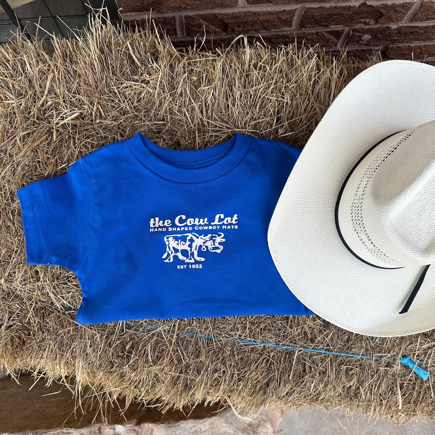 The Cow Lot Tee Shirt | Youth Royal