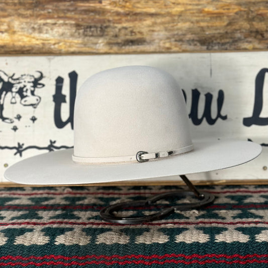 Rodeo King 30X 4 1/2“ Brim | Vientre plateado