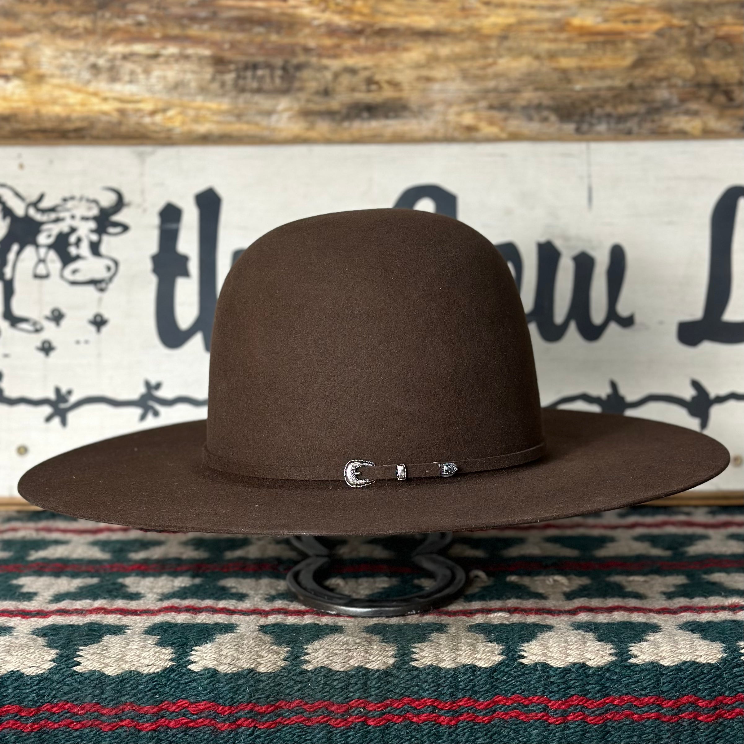 Rodeo King 7X 4 1 2 Brim Whiskey
