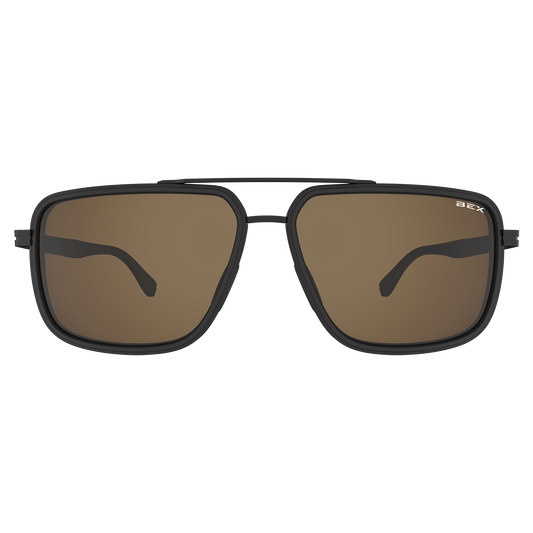 BEX Sunglasses| Dusk Black Brown Silver