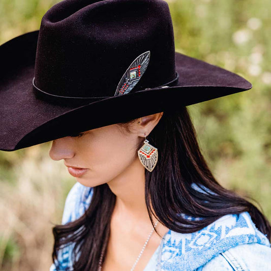 Montana Silversmith | Southwest Aura Hat Feather