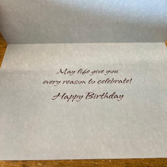 Happy Birthday Greeting Cards |Live Well Play Hard Run Free