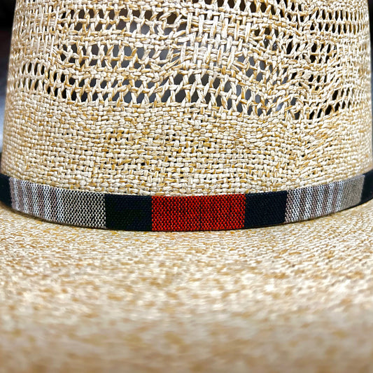Hatband HB30-04 1/2"Tapestry Ruse/Black/Taupe/Black FINAL SALE, NOT RETURNABLE