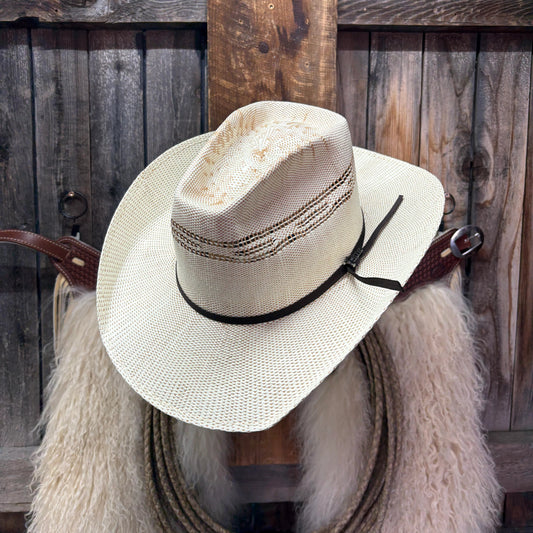 Twister Tan Bangora 3 1/2" Brim Shorty