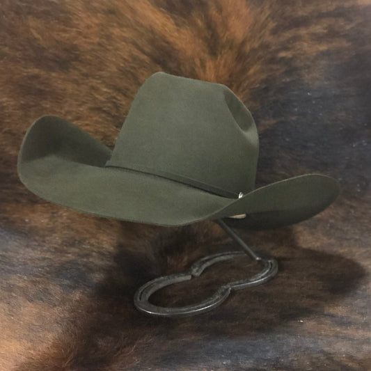 Rodeo King 7X 4 1/2" Brim | Moss