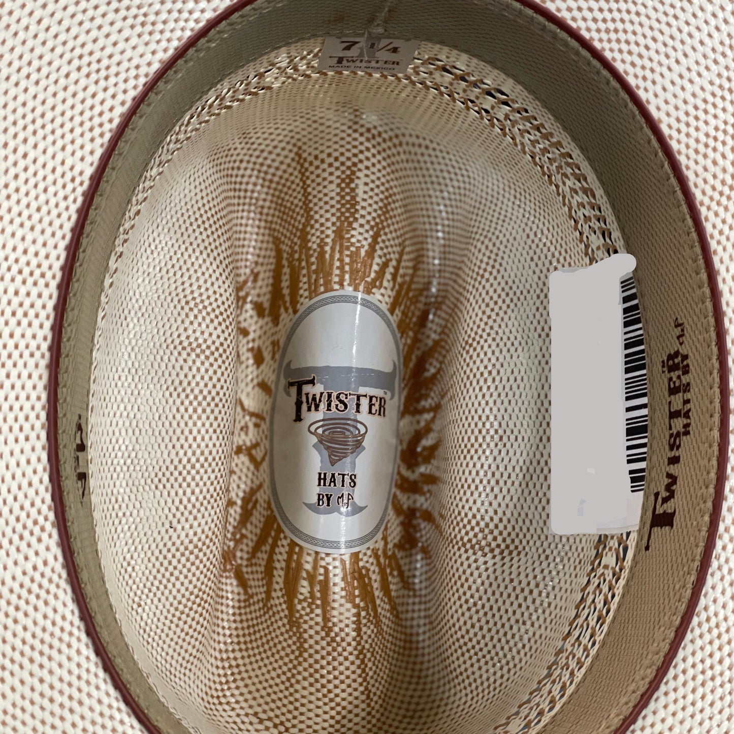 Twister Preformado Tan Bangora 4 1/4" Brim