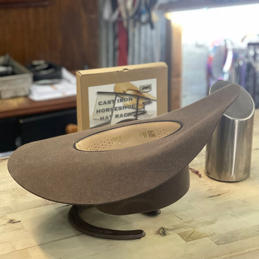 Horseshoe Cast Iron Hat Rack