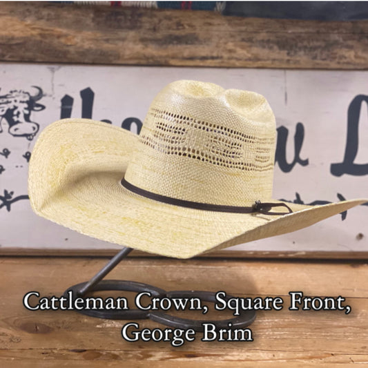 Twister Brown Bangora 4 1/2" Brim