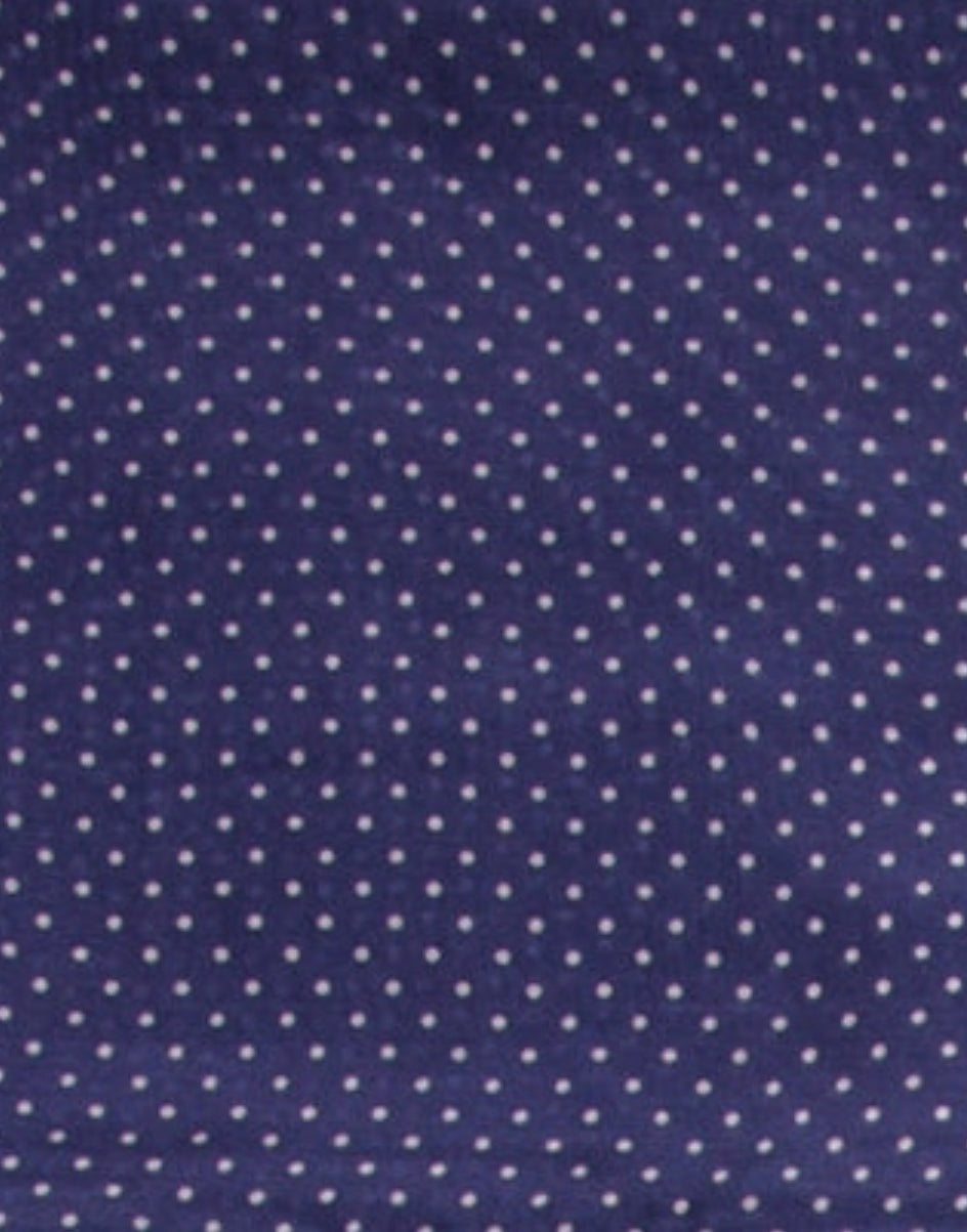 Wild Rag Polka Dot Navy 20"