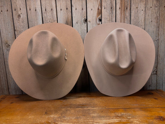 What's the difference between 100X and 500X pure beaver hats?