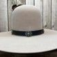 Hat Band | Black Leather w/ Turquoise Conchos