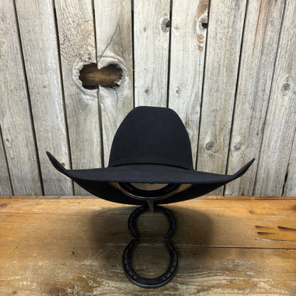 Rodeo King 100X / 100% Pure Beaver 4 1/2" Brim | Black WITH FREE HAT CAN