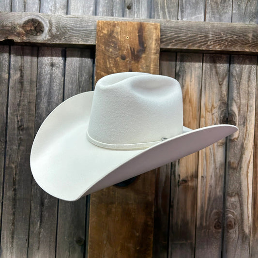 Rodeo King 7X 4 1/4" Brim | White