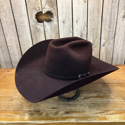 Rodeo King 10X 4 1/2" Brim | Cereza negra 
