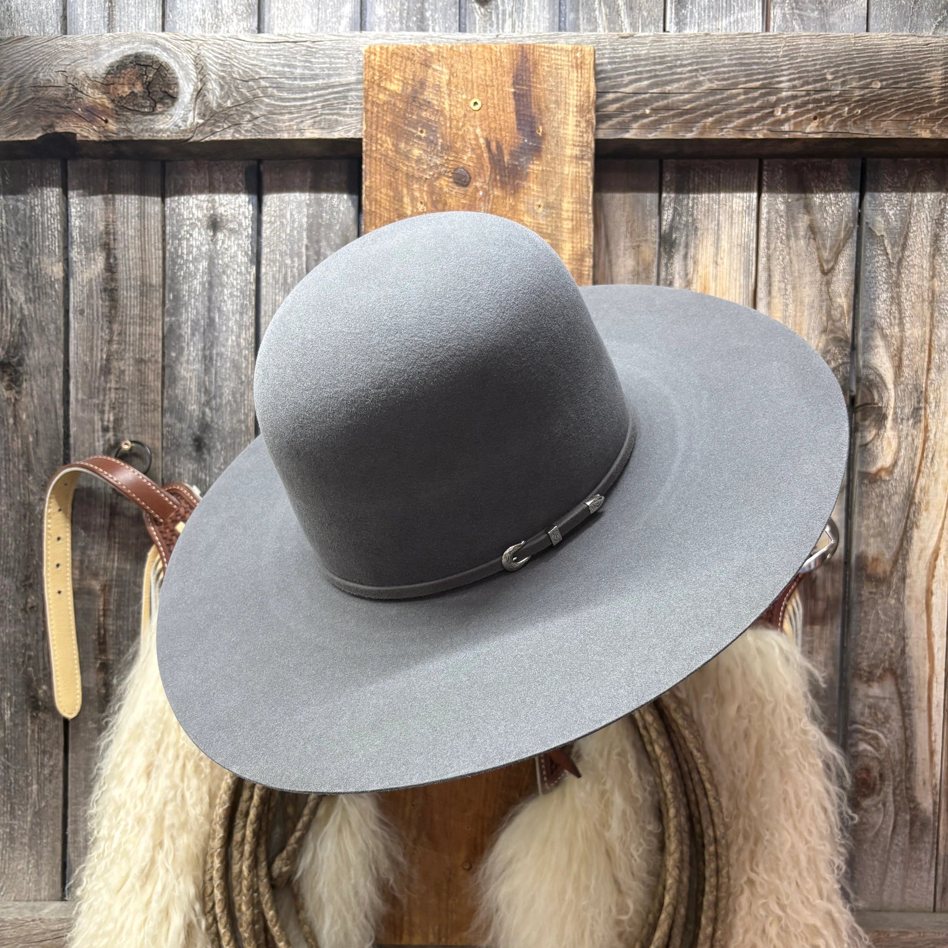 Rodeo King 10X 4 1/2" Brim | Slate