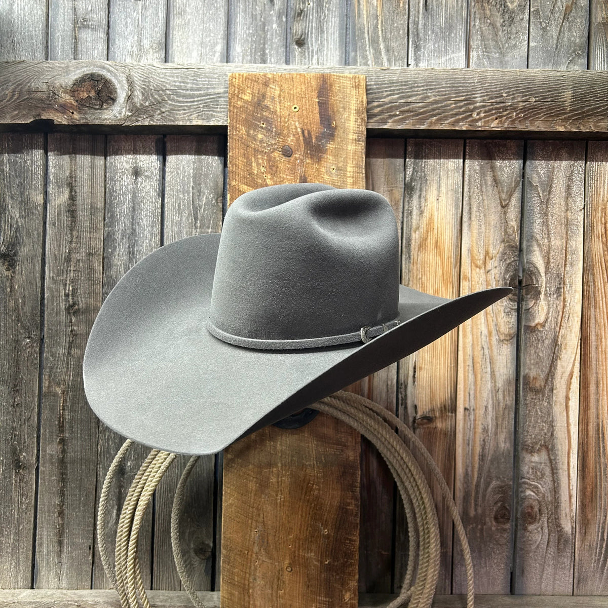 Rodeo King 10X 4 1/2" Brim | Slate