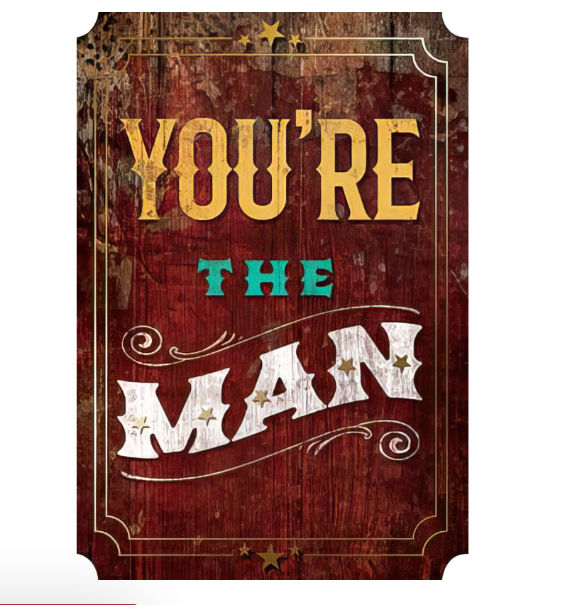 Birthday Card | You're the Man