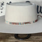 Hatband HB30-10 1/2" Tapestry Tan/Maroon/Turq/Red/Gold