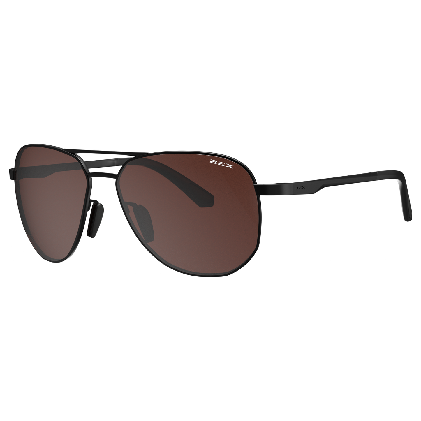 BEX Sunglasses| Welvis Black Brown Silver