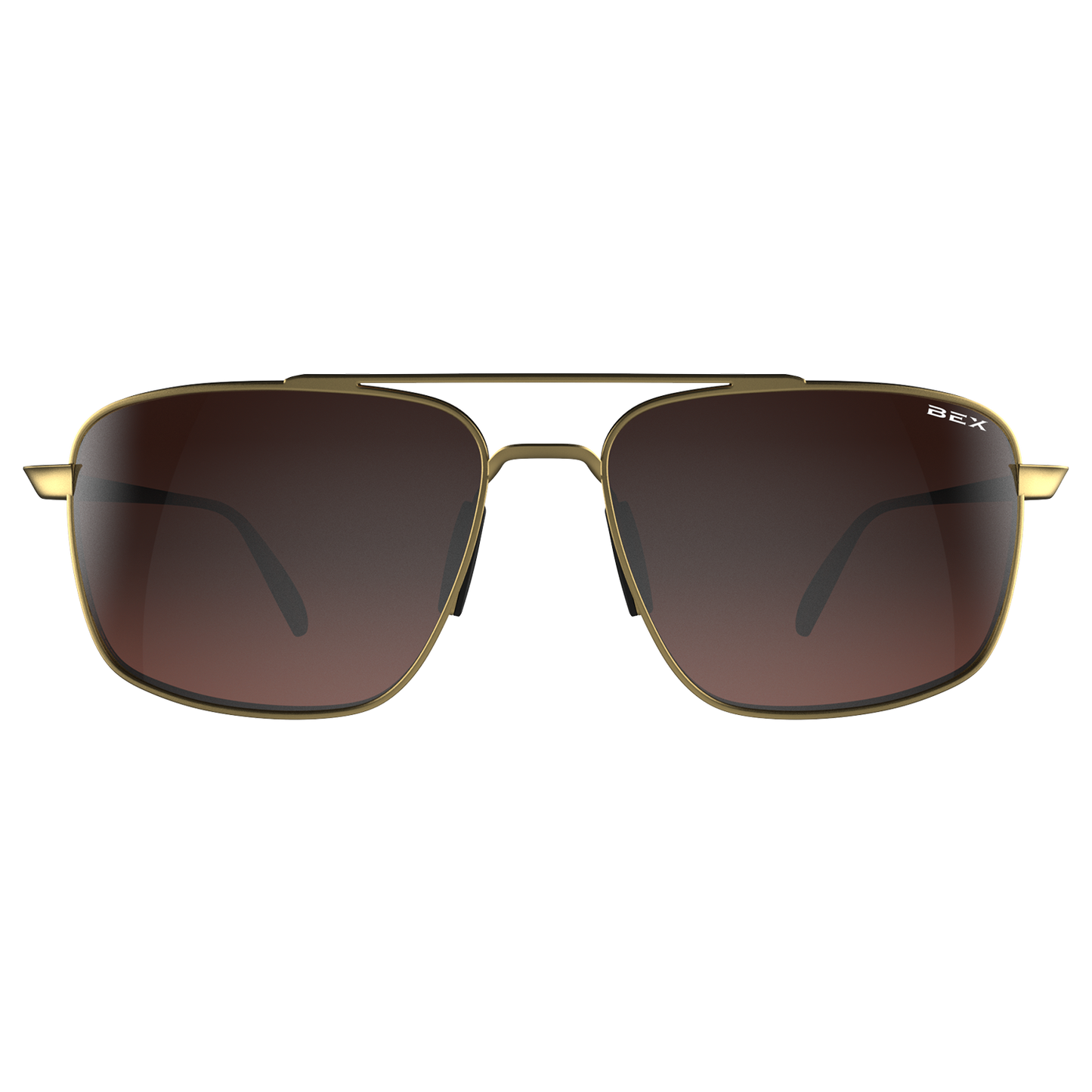 BEX Sunglasses| Accel Gold/ Brown /Silver