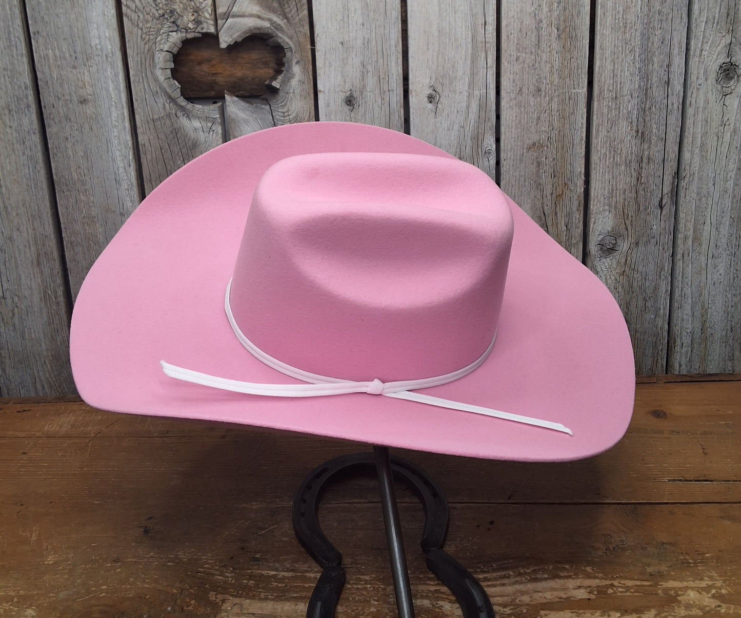 Twister 100% Wool 4" Brim | Youth Pink