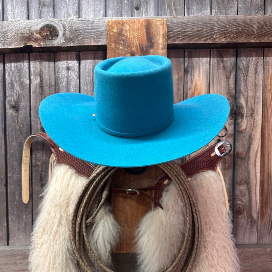 Rodeo King 7X 4 1/2" Brim | Turquoise *ON SALE-NOT ELIGIBLE FOR EXCHANGE OR REFUND*