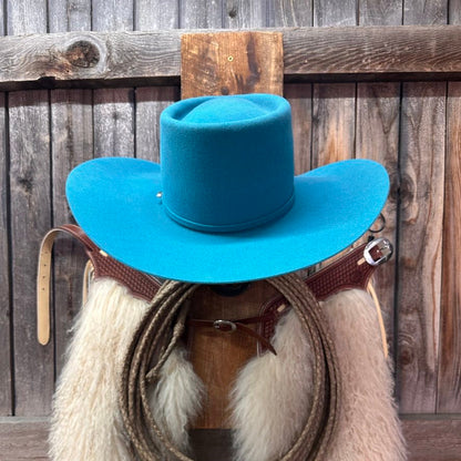 Rodeo King 7X 4 1/2" Brim | Turquoise *ON SALE-NOT ELIGIBLE FOR EXCHANGE OR REFUND*