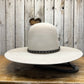 Hat Band | Horsehair 5 Strand w/ Buckle and Concho Dark Brown/Ivory