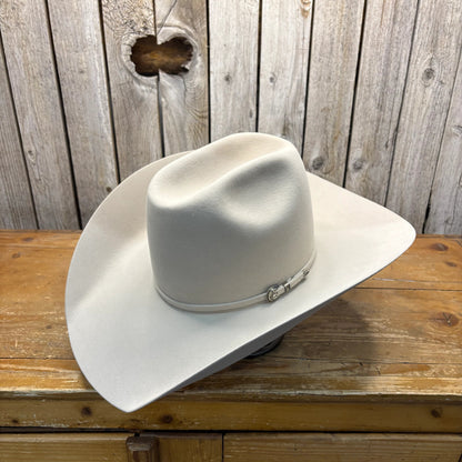 Rodeo King 30X 4 1/2“ Brim | Vientre plateado 