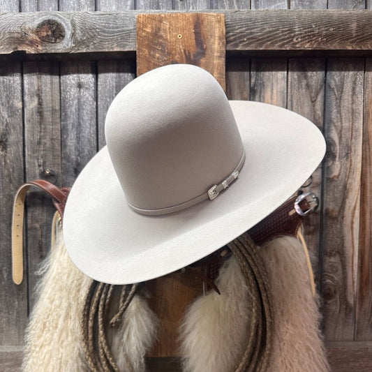 Rodeo King 100X / 100% Pure Beaver 4 1/2" Brim | Silverbelly WITH FREE HAT CAN