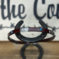 Hat Band | Brown Leather w/ T-Bird Concho and Turquoise Accent