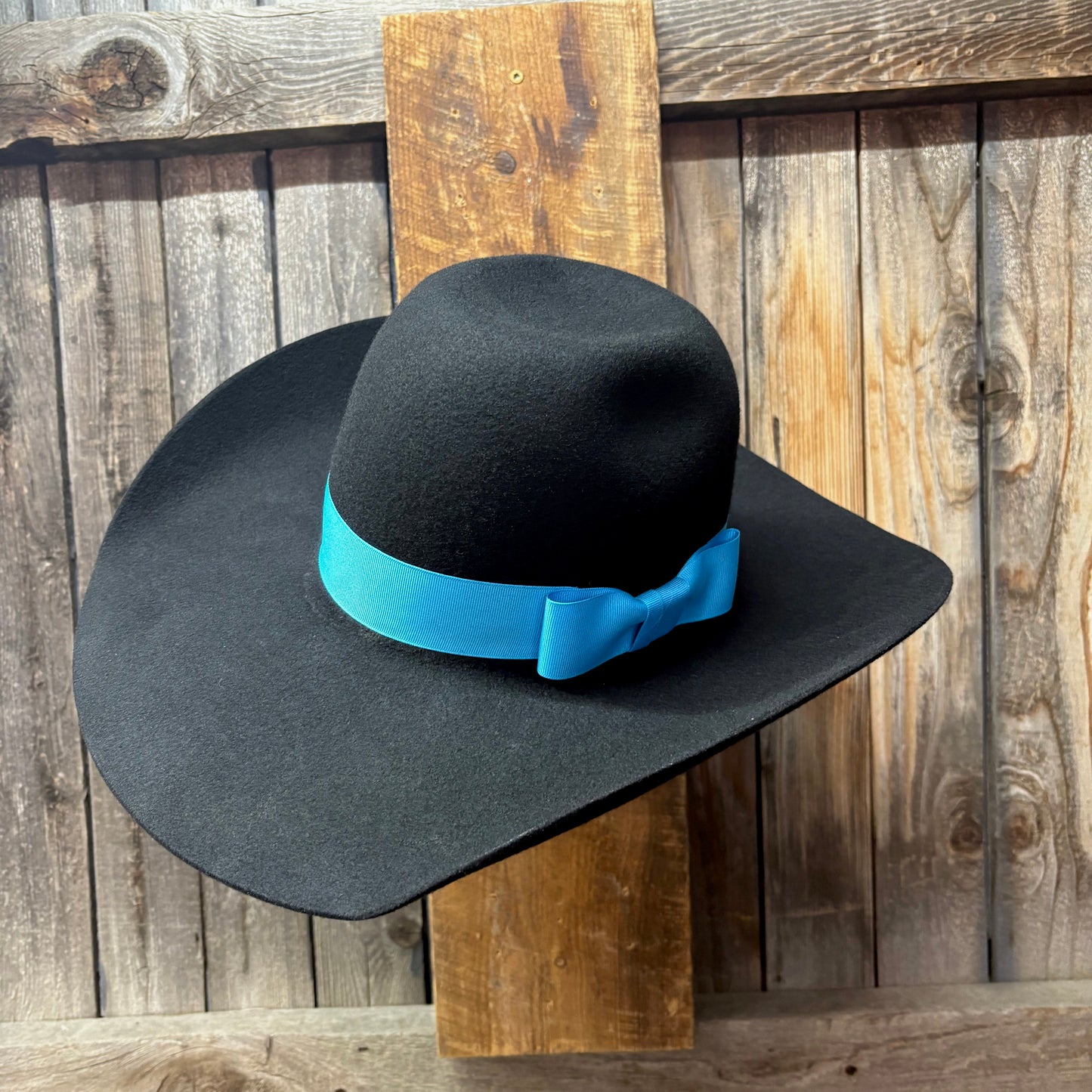 Rodeo King 3X Wool 4 1/2" Brim | Black