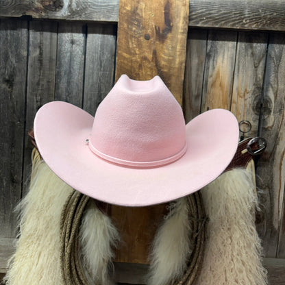 Rodeo King 3X Wool 4 1/2" Brim | Powder Pink *ON SALE-NOT ELIGIBLE FOR EXCHANGE OR REFUND*